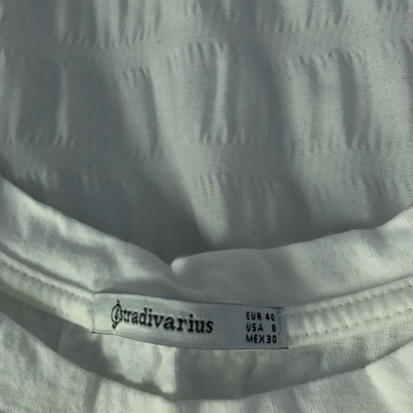 STRADIVARIUS Size M Feminist Graphic Tee - Picture 4 of 4